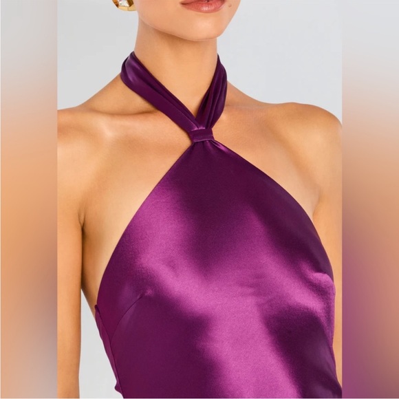 Retrofete Ester Dress in eggplant size XS NWT - Picture 6 of 9